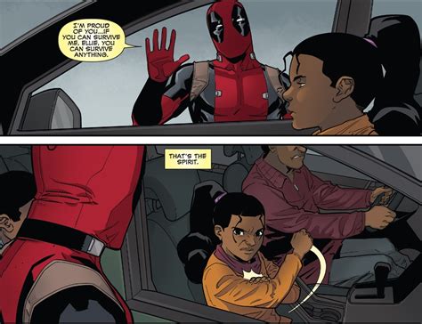 Parting parenting advice from Deadpool [Deadpool #36] : Marvel