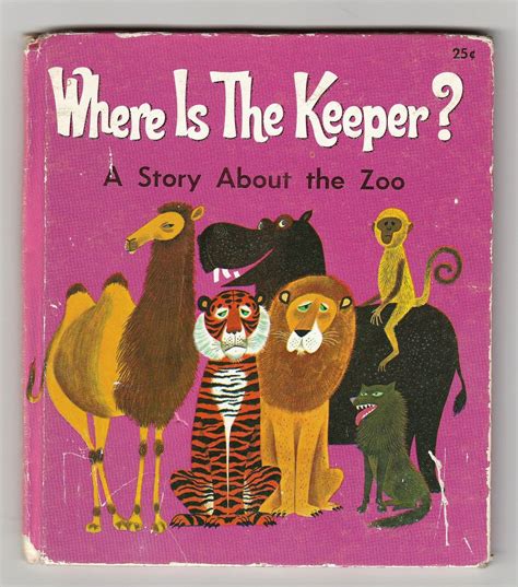 Vintage Childrens Book Tell A Tale Where Is The Keeper 1966 Etsy