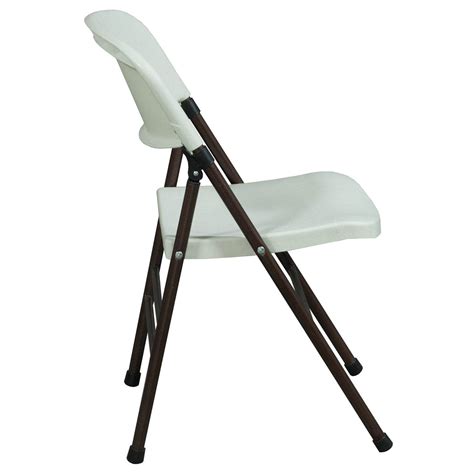 Is a sturdy, white plastic seat and aluminum frame bring you the comfort and support you need at the price that's best for you. Samsonite Used Plastic Folding Chair, White - National ...