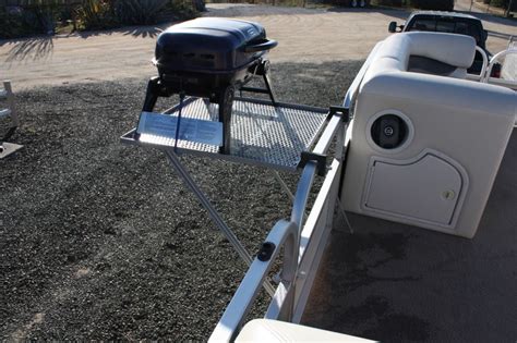 This kit allows you to put a fire pit right in the deck of your 'toon! Pin by r hillock on pontoon | Deck boat, Fishing pontoon ...