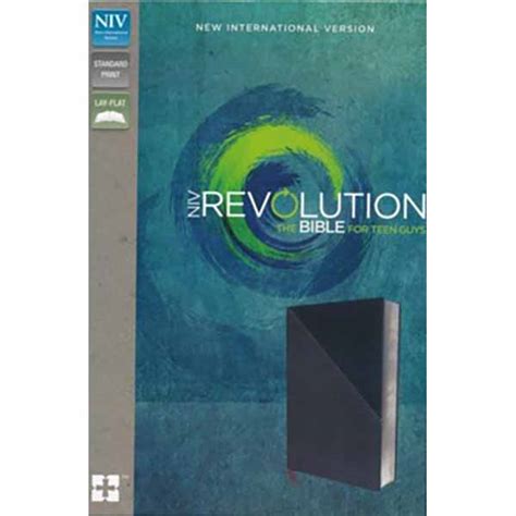 Zondervan Niv Revolution Bible Imitation Leather Graynavy The
