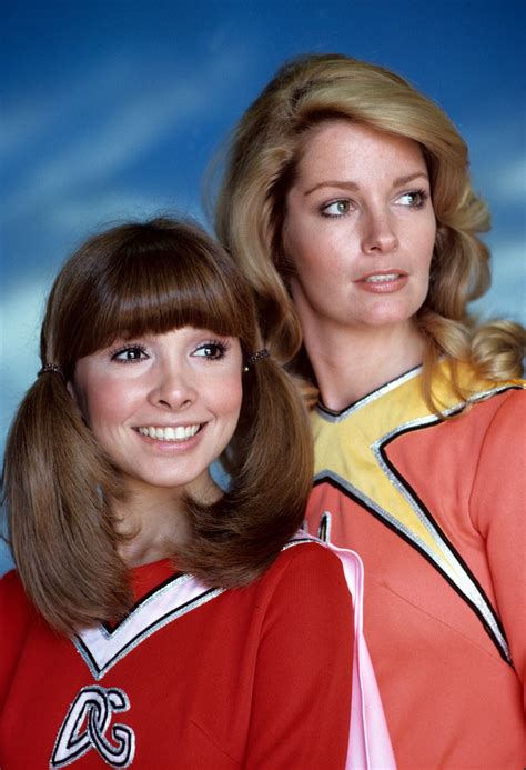 Deidre Hall And Judy Strangis As Electra Woman And Dyna Girl 1976 R Classicscreenbeauties