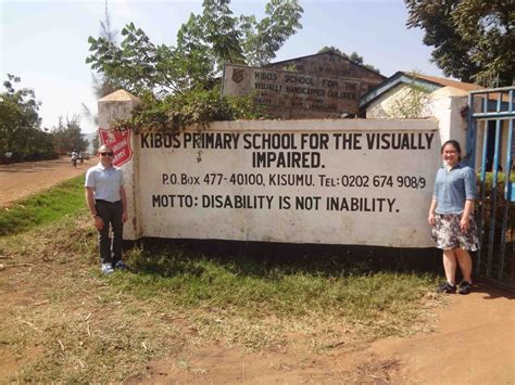 A Visit To Kibos School For The Visually Impaired To Introduce Ios