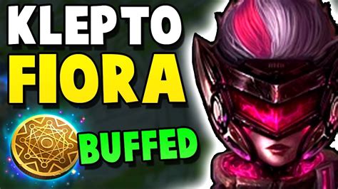 Buffed Kleptomancy Fiora Gives How Much Gold Now New Meta Incoming