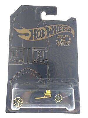 Hot Wheels 50th Anniversary Black Gold Twin Mill New In Box EBay