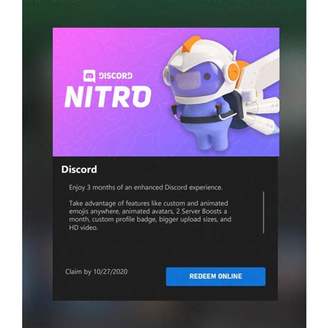 Discord Nitro T Card Code Digital Nikechuckpositesale