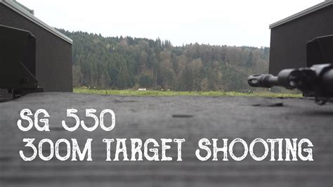 Sg 550 300m Target Shooting Youtube