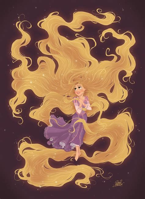Rapunzel By David Gilson Disney Fan Art Disney Princess Drawings Disney Drawings