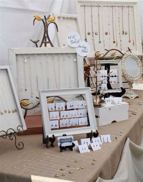 Jewelry Display Ideas Craft Show Table Craft Show Displays Jewlery