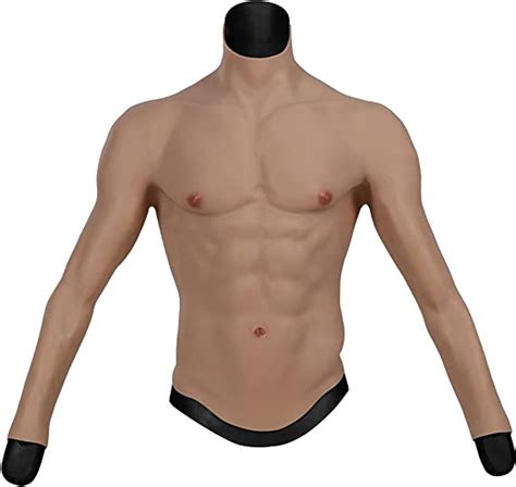 Yiqi Silicone Muscle Suit With Arms Chest Realistic Male