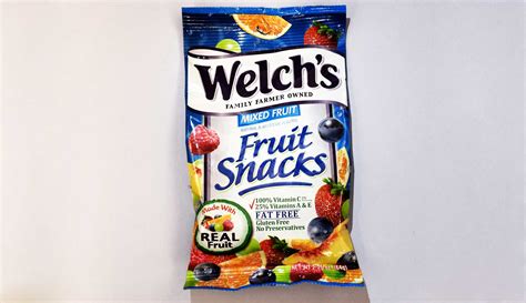 Welchs Fruit Snacks Nutrition Label Pensandpieces