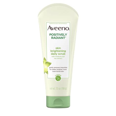 Aveeno Positively Radiant Skin Brightening Daily Face Scrub Reviews 2022