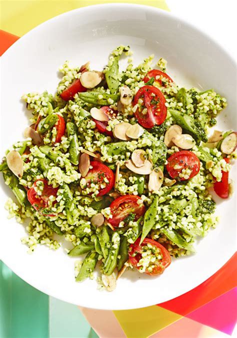 Naturally Ella S Erin Alderson S Kale Pesto Bulgur Salad