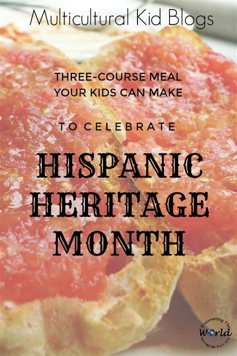 Hispanic Heritage Month Celebration Food
