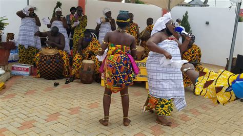 Colorful Adowa Dance At A Ghanaian Traditional Marriage Ceremony Youtube