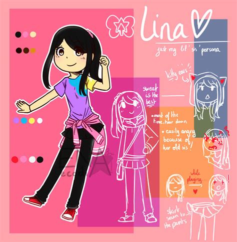 Character Design Lina Chan V2 By Enaecodia On Deviantart