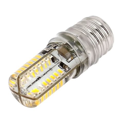E17 Socket 5w 64 Led Lamp Bulb 3014 Smd Light Warm White Ac 110v 220v