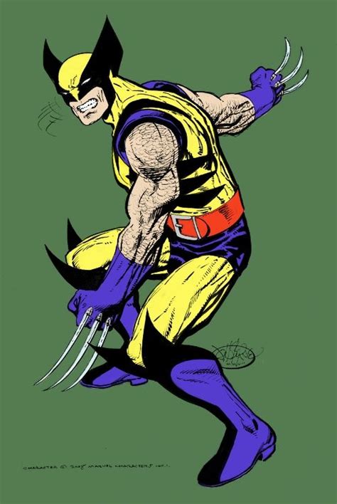 Wolverine By John Byrne That Motion Line By The Face Is Just Enough