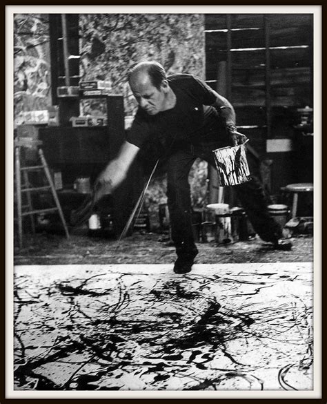 Jackson Pollock Painting Hans Namuth Photography Pinterest