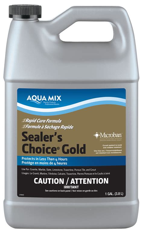 Aqua Mix Scellant à Coulis Sealers Choice Gold 1 Gal C030883 Floorbox