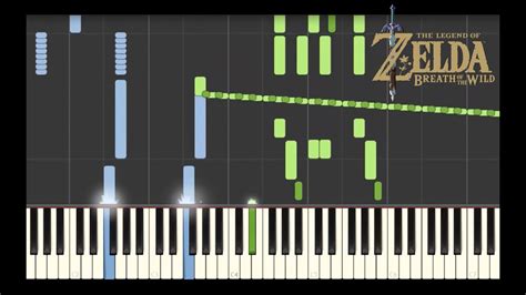 Loz Botw E3 2016 Trailer Piano Tutorial Youtube