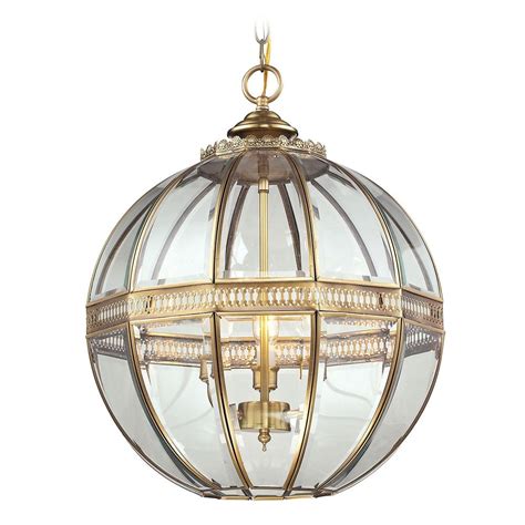 4 light bath and vanity light: Elk Lighting Randolph Brushed Brass Pendant Light with ...