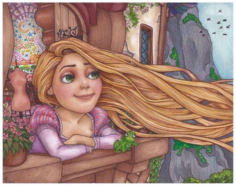 Rapunzel Dreaming By Gabriella92 On Deviantart Tangled Rapunzel Disney