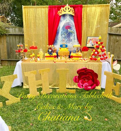 Beauty And The Beast Beauty And The Beast Theme Party Decorations