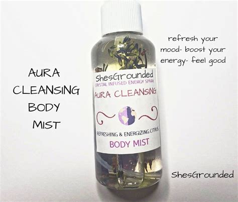 Aura Cleansing Mistmood Boosting Body Spraypositive Energy Etsy
