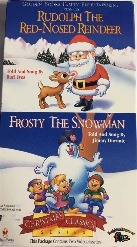 Rudolph The Red Nosed Reindeer Vhs Christmas Classics
