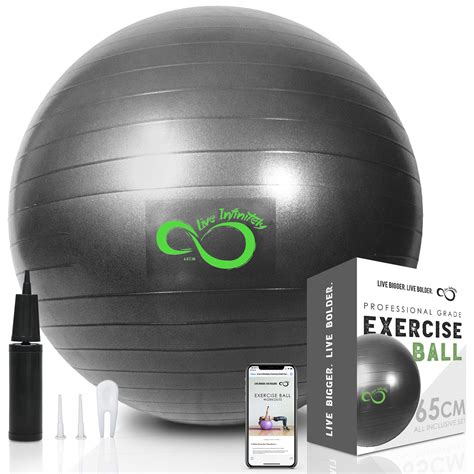 Buy Live Infinitely Exercise Ball 55cm 95cm Extra Thick Professional
