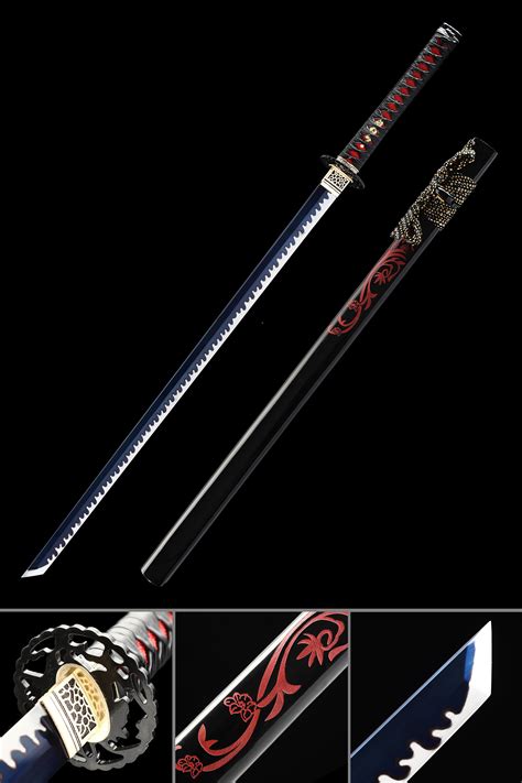 Gerades Schwert Handgefertigtes Japanisches Chokuto Ninjato Schwert