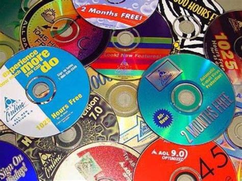 50 Of All Cds Had Aol Stamped On Them During Aols Prime Business