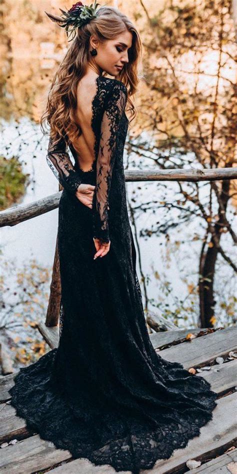 Beautiful Black Wedding Dresses That Will Strike Your Fancy Wedding Dresses Guide