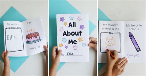 Free All About Me Printable Book Fun A Day