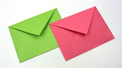 Envelope Making With Paper Without Glue Tape And Scissors Origami
