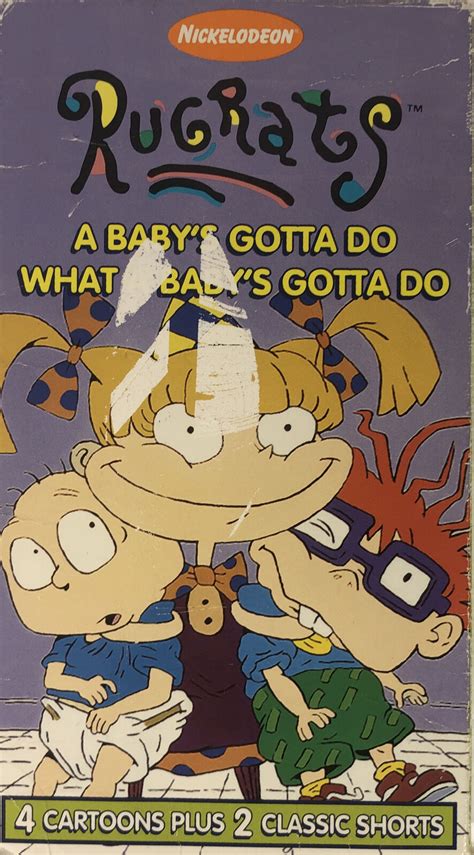 Rugrats A Babys Gotta Do What A Babys Gotta Do VHS 1993 TESTED RARE