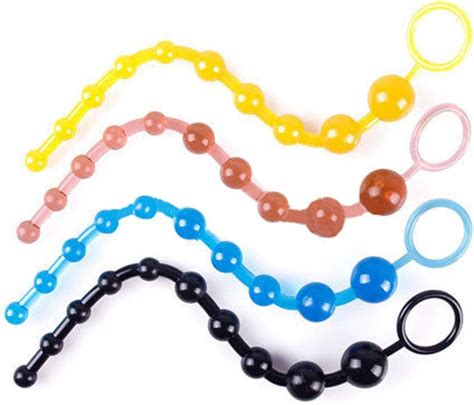 Oriental Jelly Anal Beads For Beginner Flexible Anal Stimulator Butt Beads Best Anal