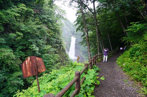 Akiu Waterfall The Great Falls Of Sendai In Northern Japan