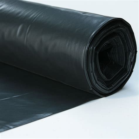 Black Polythene Sheeting Plastic Sheeting 2m X 50m 270 G