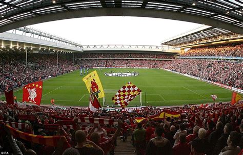 Stadium, arena & sports venue. Liverpool's Anfield evacuated as man goes missing on ...