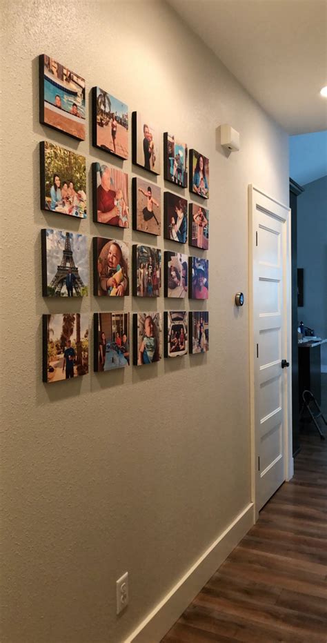 Make entrance decorating ideas hallway walls. Mixtiles in my hallway | Home projects, Gallery wall, Hallway
