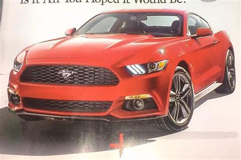 Leaked 2015 Ford Mustang Photos Revealed Before Global Debut Motor