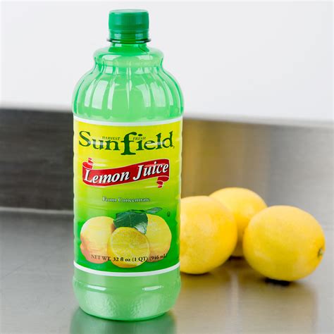 Fl Oz Natural Strength Lemon Juice