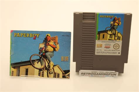 Nes Paperboy 2 Complete Fra Retro Gaming Fun
