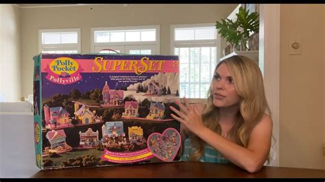 Vintage Polly Pocket Pollyville Superset Unboxing Youtube