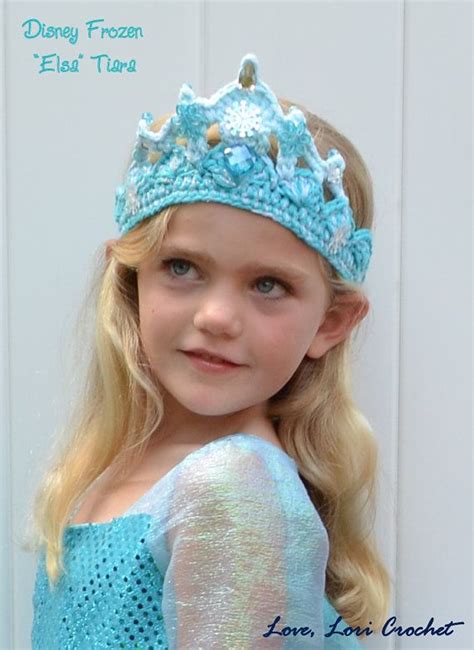 Frozen Elsa Crown Crochet Pattern