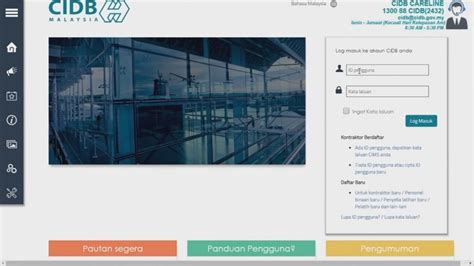 Cidb malaysia (cidb.gov.my) announcement : Proses Pembaharuan Lesen CIDB | CAD Training Centre