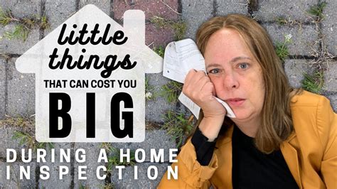 Home Inspection Checklist | Little things that can cost you BIG! - YouTube