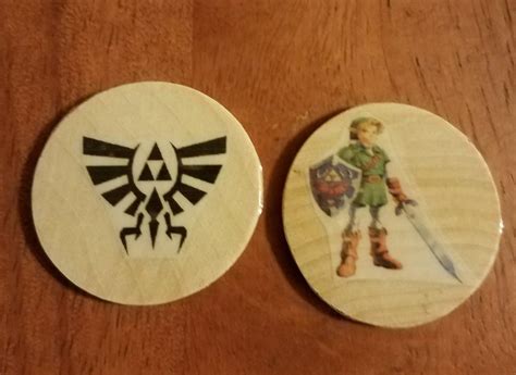 Legend Of Zelda Link Coin Decorative Plates Decor Home Decor